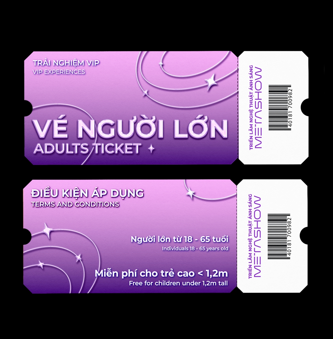 Vé Người lớn - VIP L 