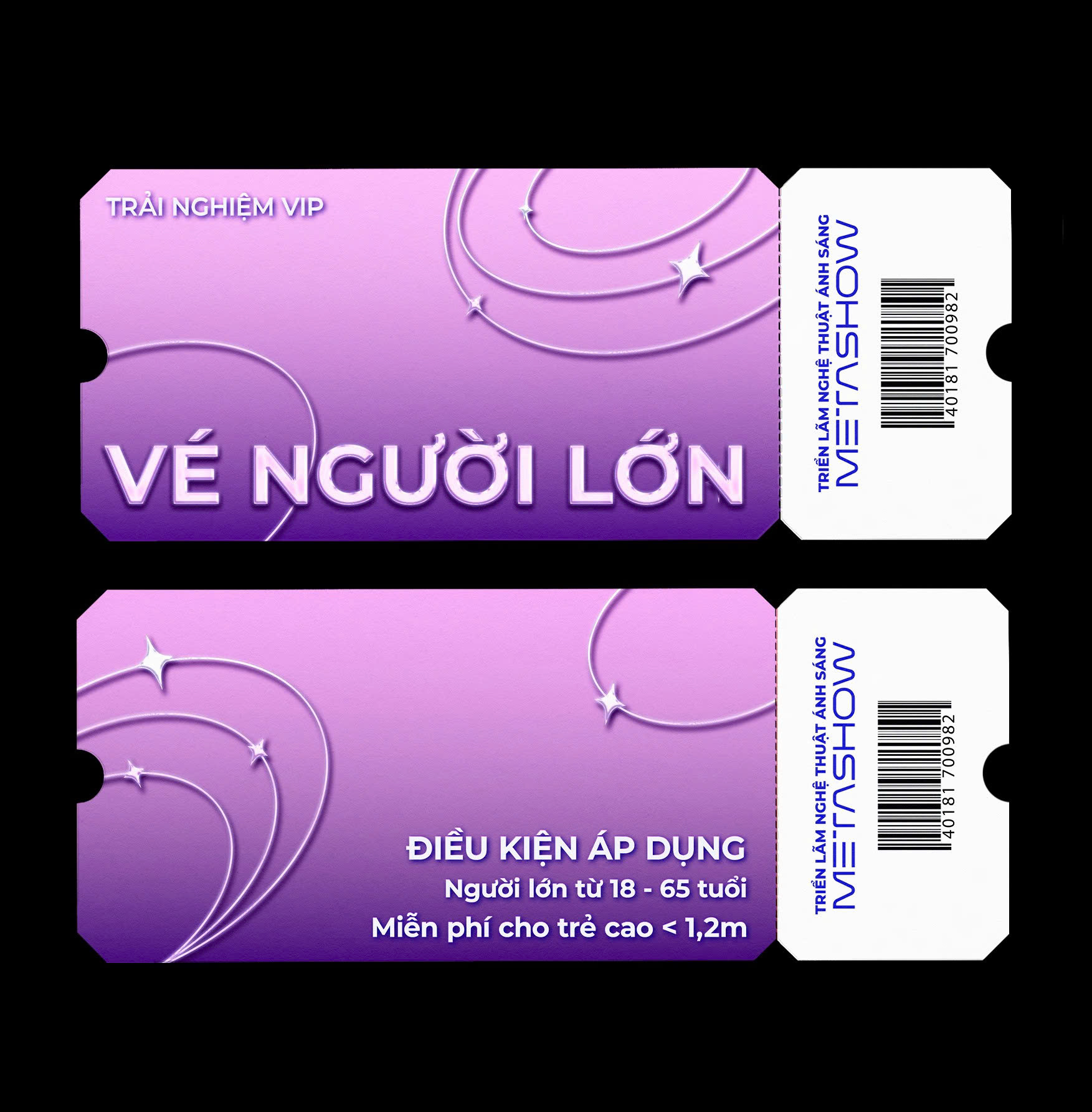 Vé Người lớn - VIP L 