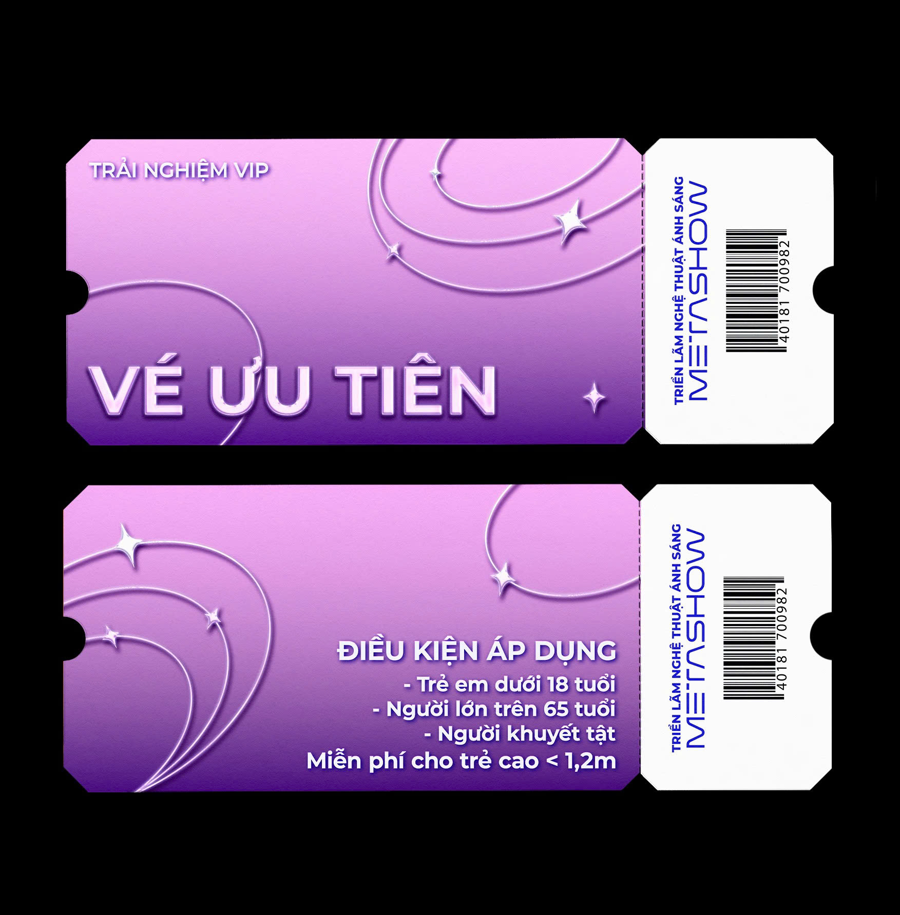 Vé trẻ em - VIP S