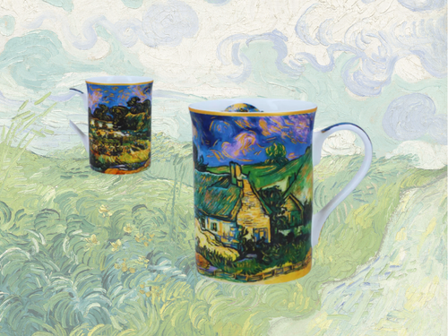 Ly sứ Carmani in hình tác phẩm Van Gogh 