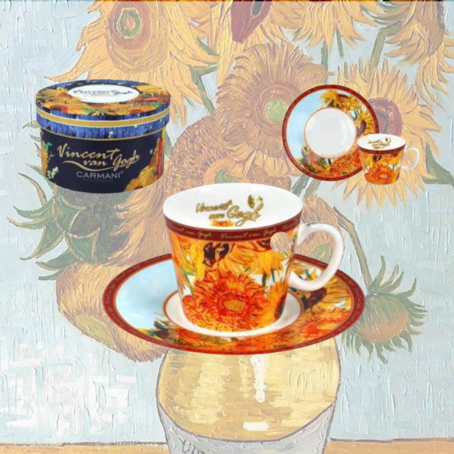 Bộ tách và đĩa lót Carmani 