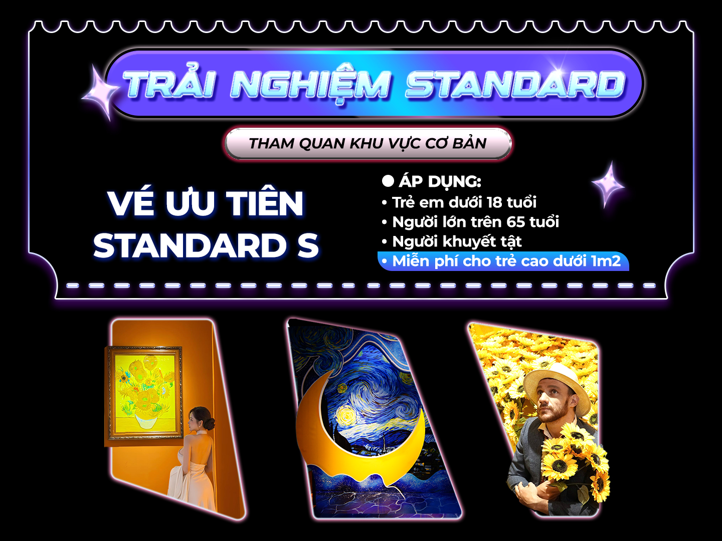 Vé trẻ em - STANDARD S