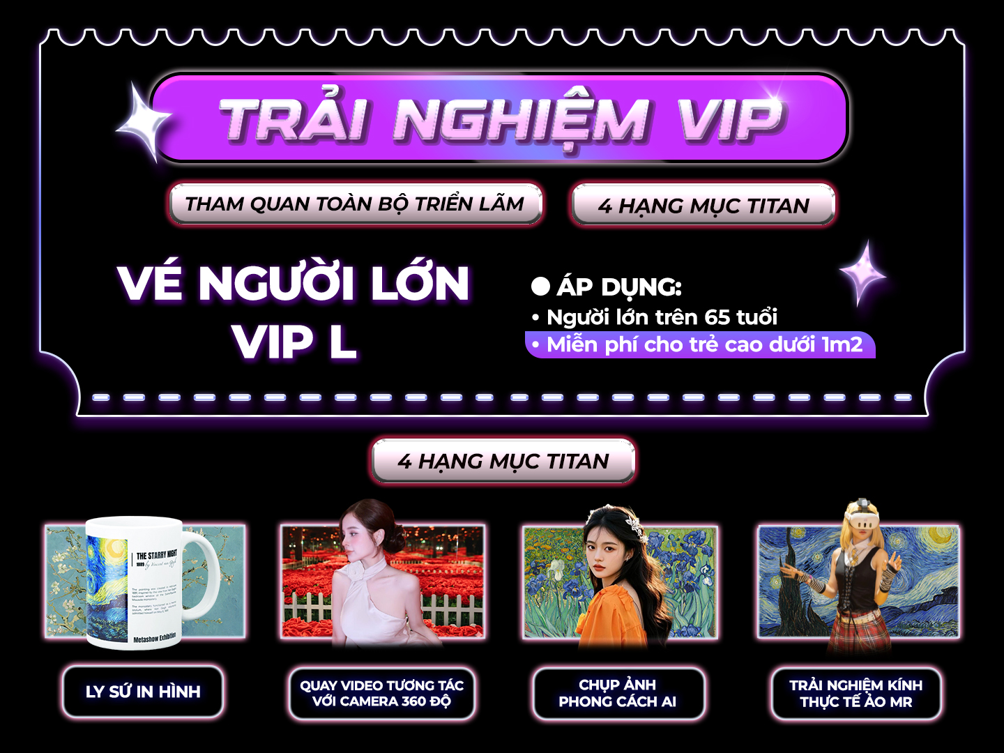 Vé Người lớn - VIP L 