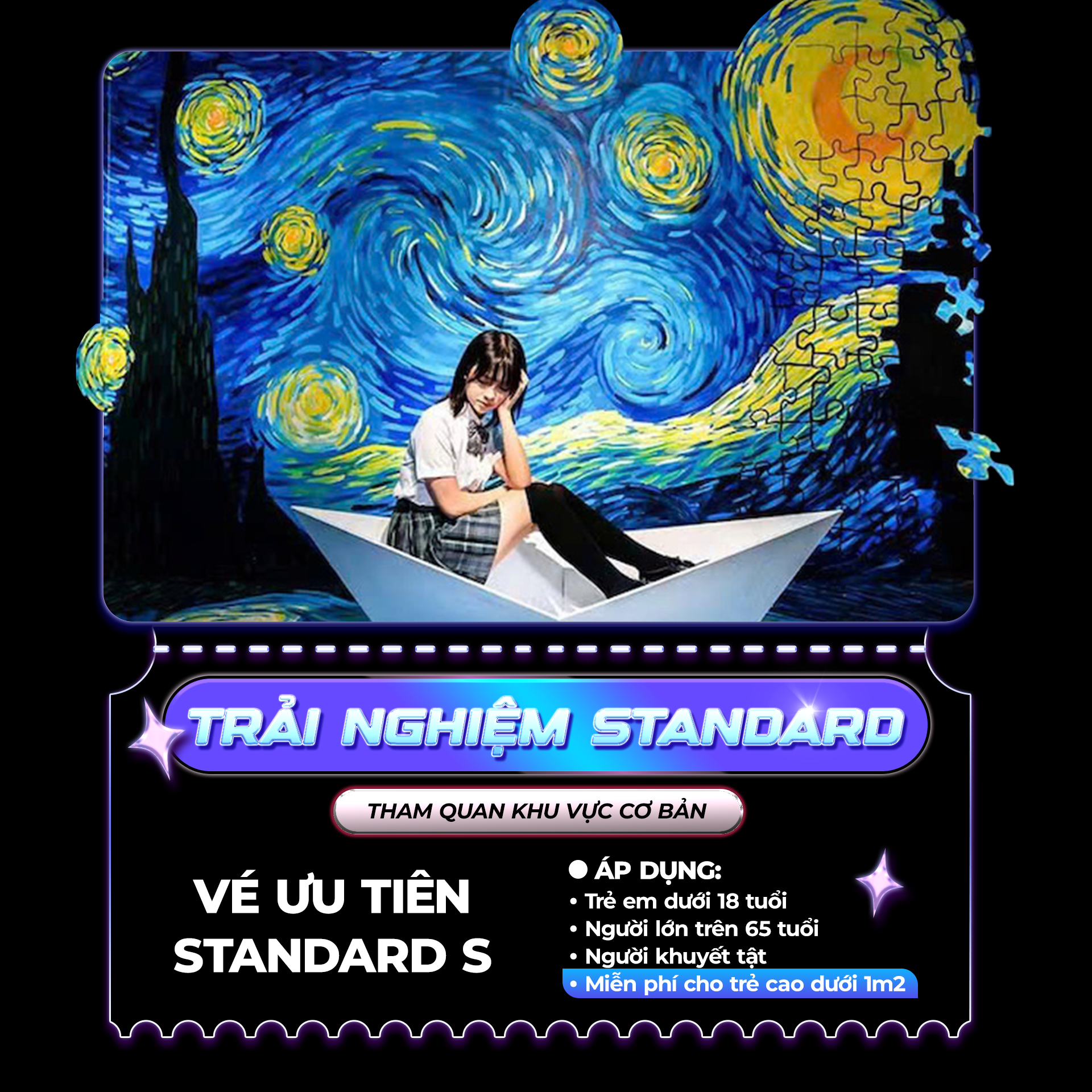 Vé trẻ em - STANDARD S