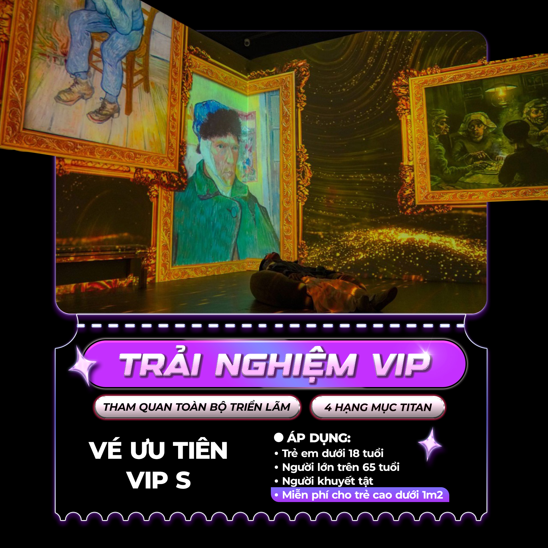 Vé trẻ em - VIP S