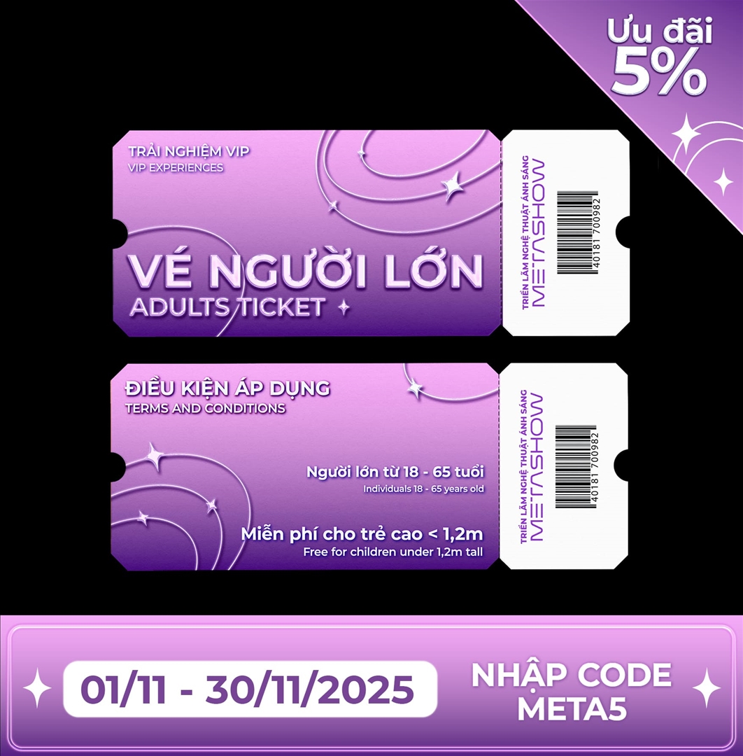 Vé Người lớn - VIP L 