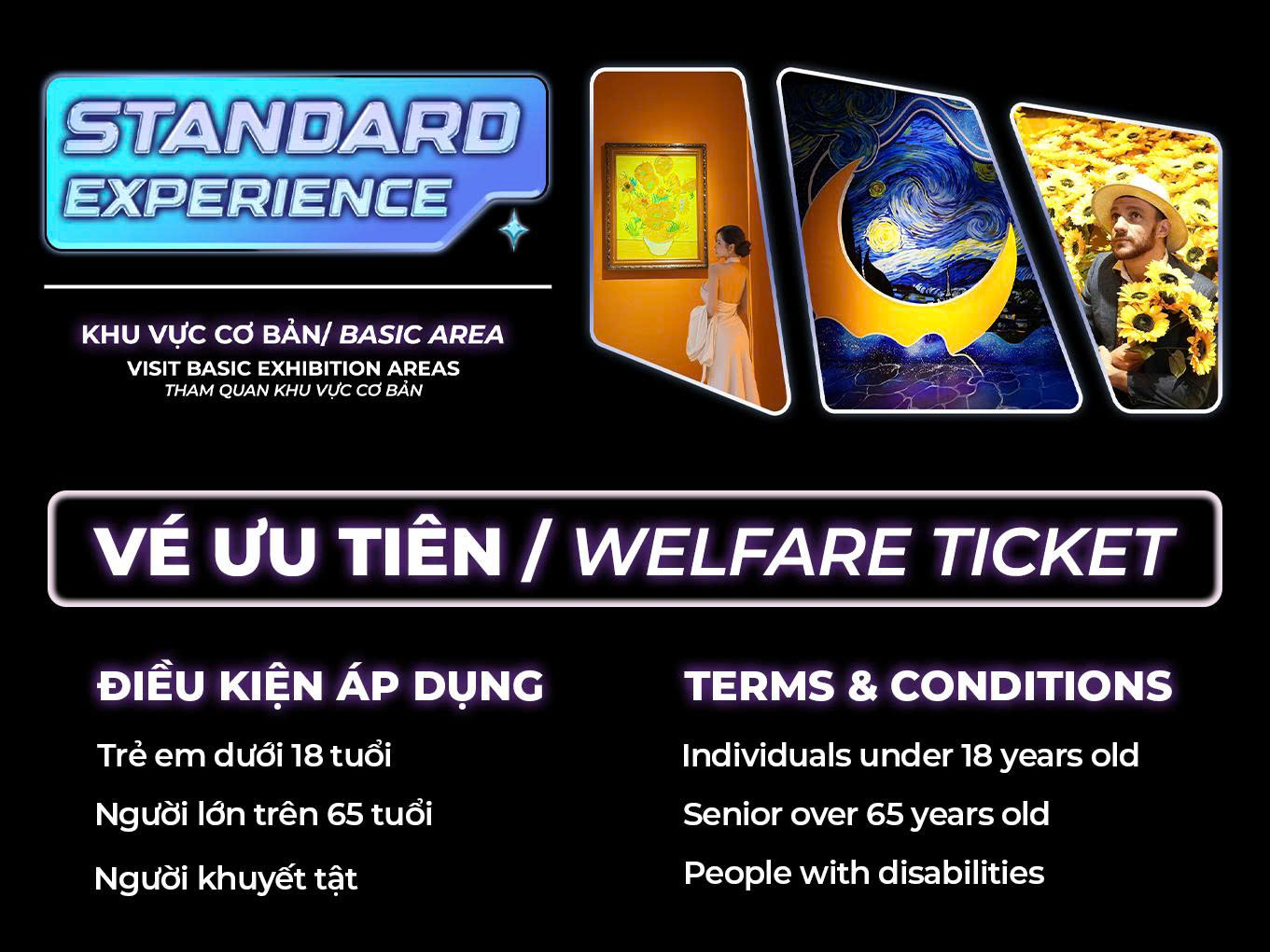 Vé trẻ em - STANDARD S