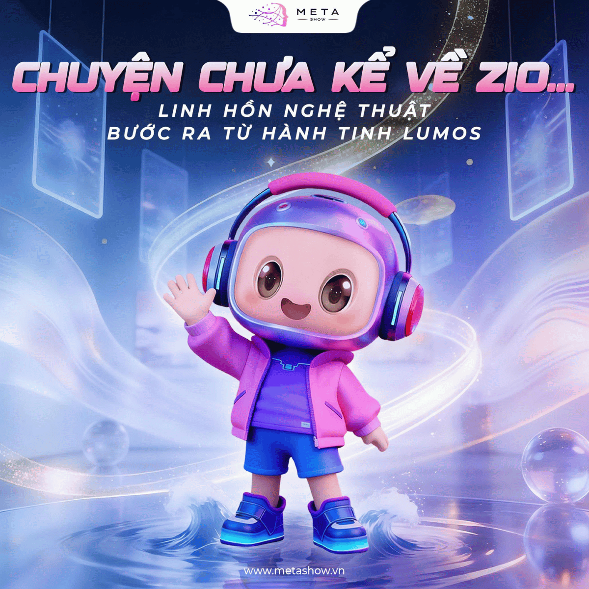 Zio - Boy Nghệ Thuật Bước Ra Từ Hành Tinh Lumos Chính Thức Ra Mắt Tại Metashow